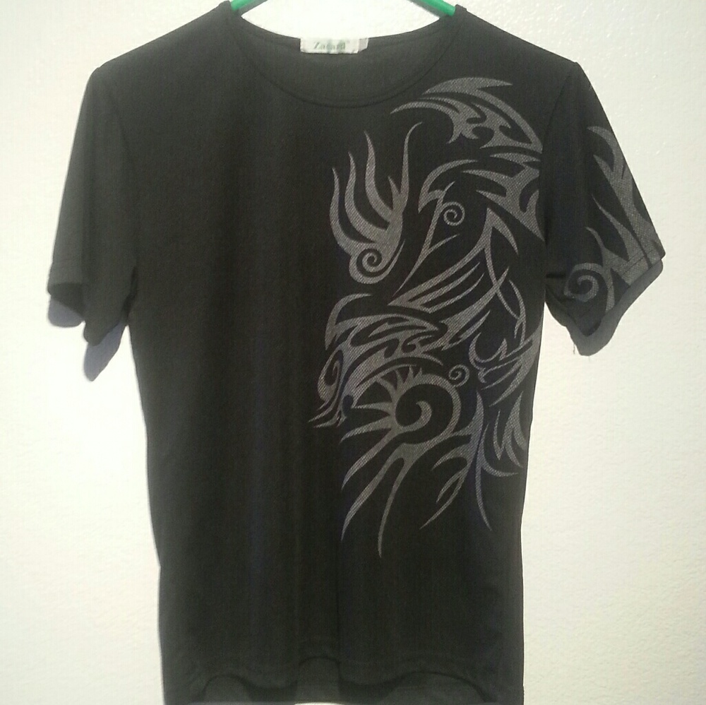 Zach Card Fitted Patterned Shirt